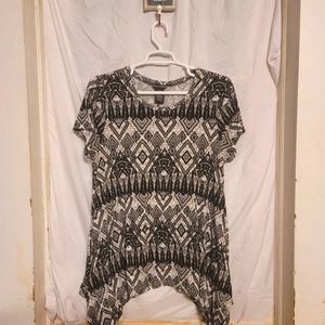 Black and White Tunic